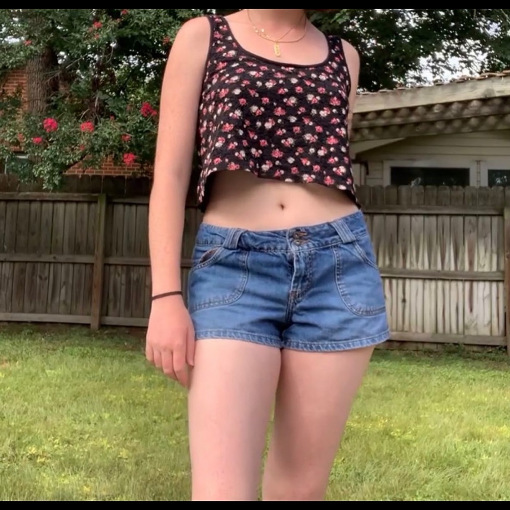Floral tank top